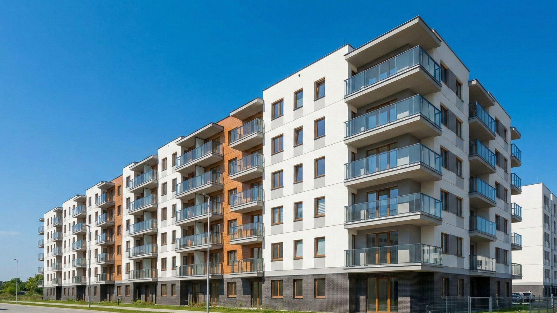 multi-story apartment building