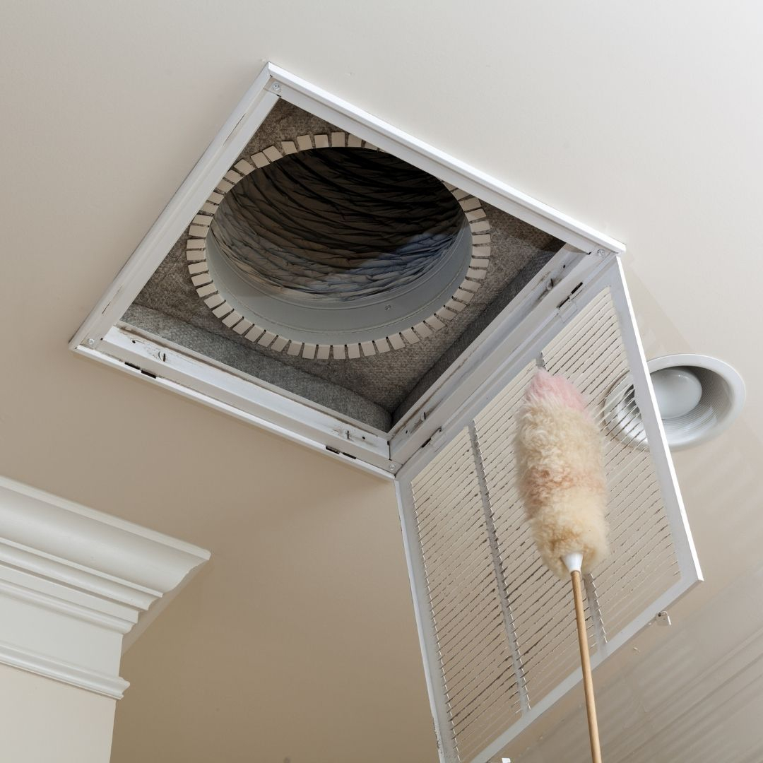 open HVAC vent