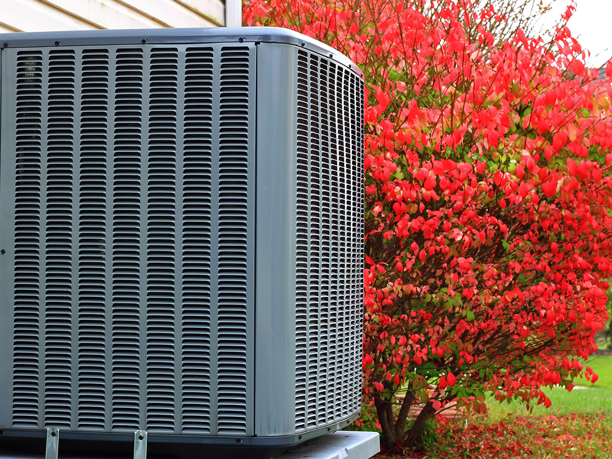 AC unit outside of home
