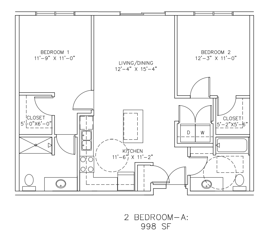 2 BEDROOM - A