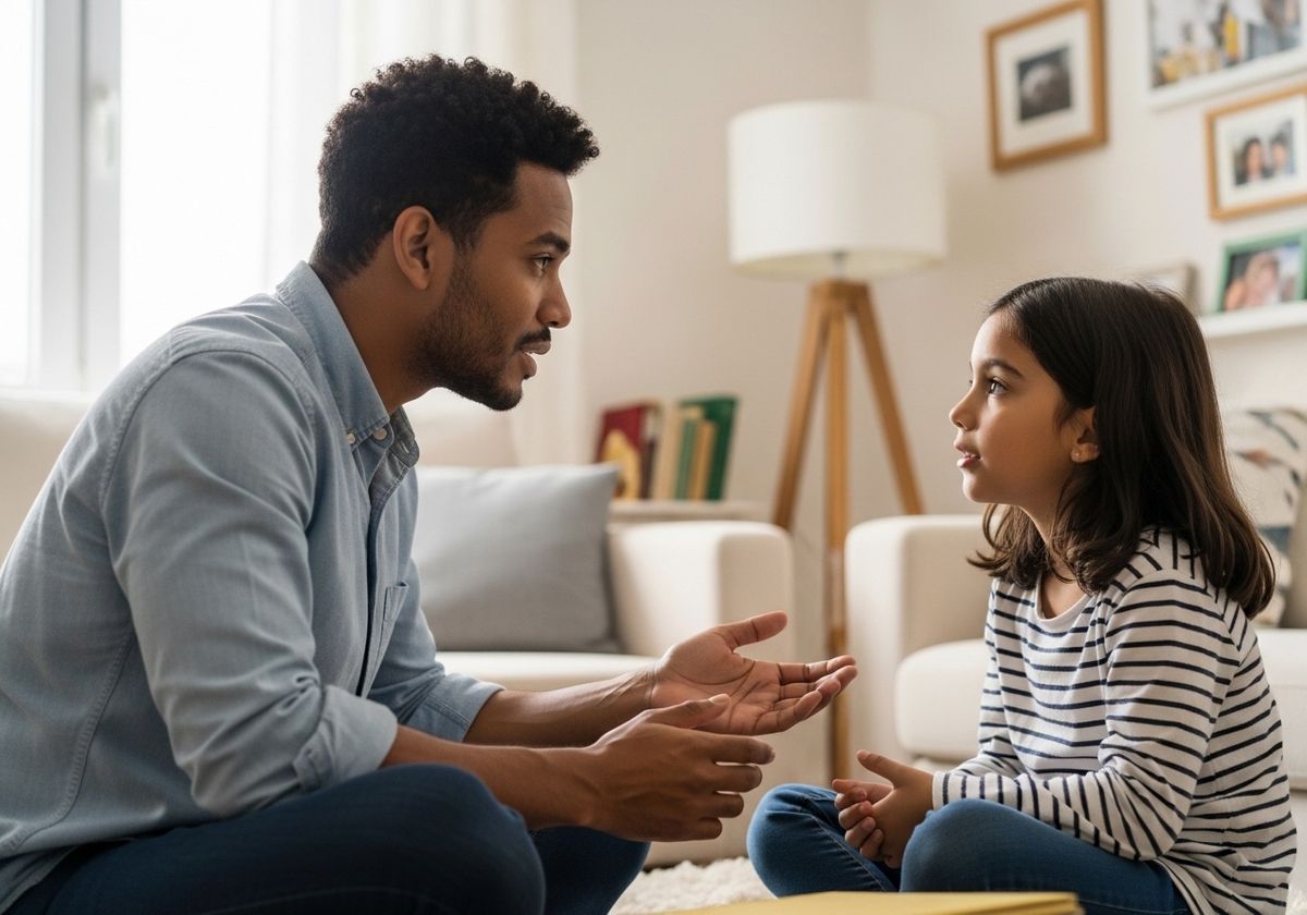 Father and Daughter Conversation