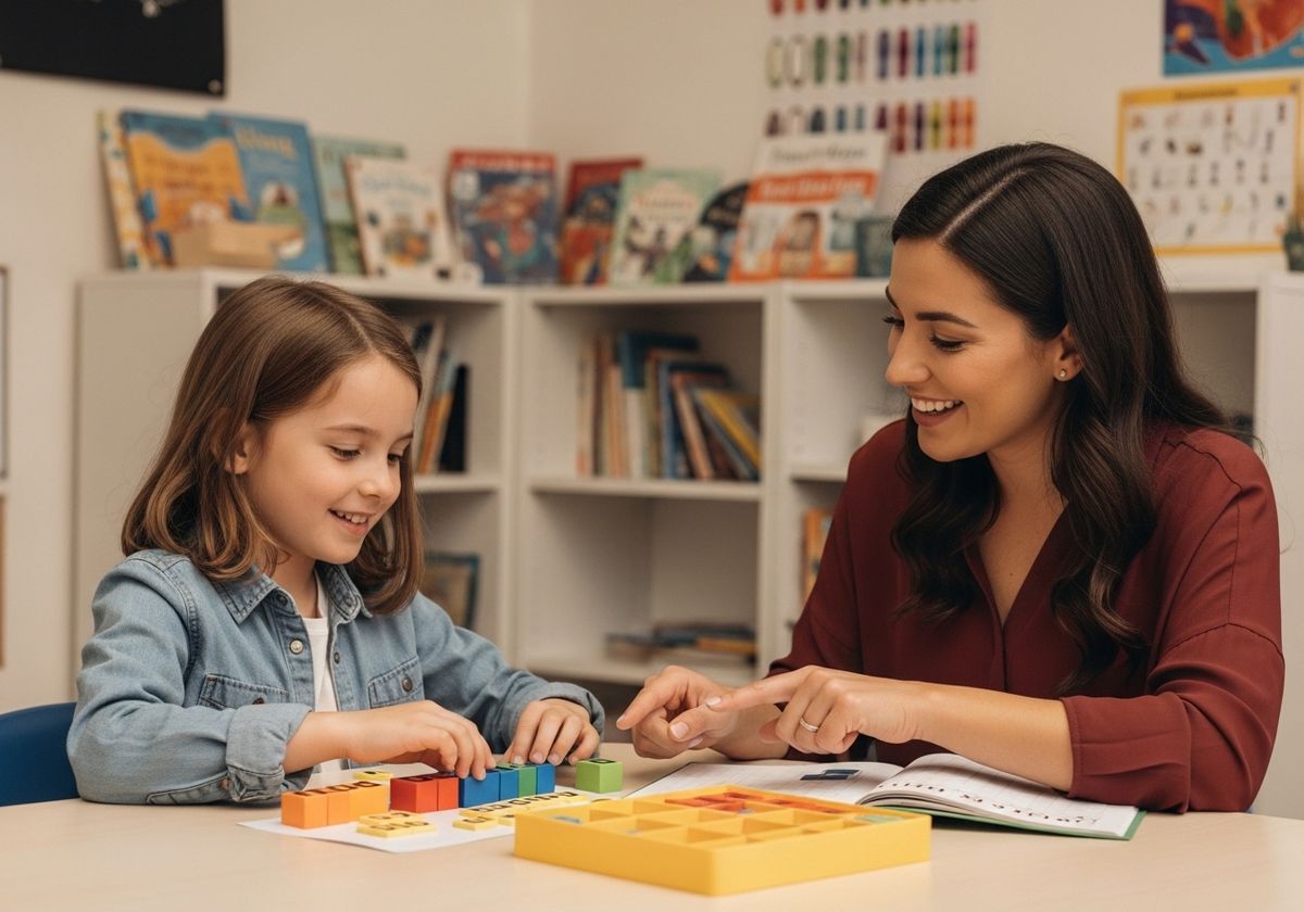 Teacher and student learning with blocks