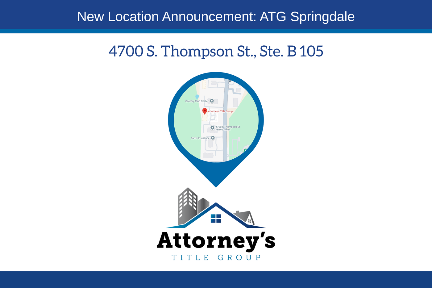 ATG Springdale location announcement.png
