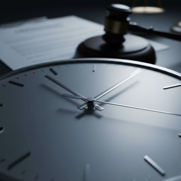 a modern, sleek clock face, with the second hand rapidly approaching a deadline. The background is slightly blurred to emphasize the urgency of the ticking clock, conveying the critical importance of acting quickly.