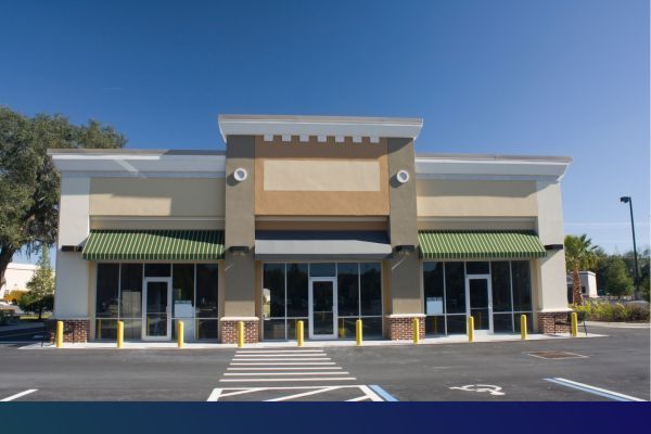 commercial parking lot