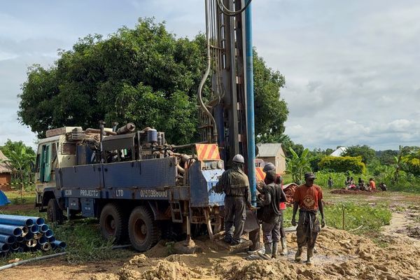 Drilling equipment for water well Drilling equipment for water well