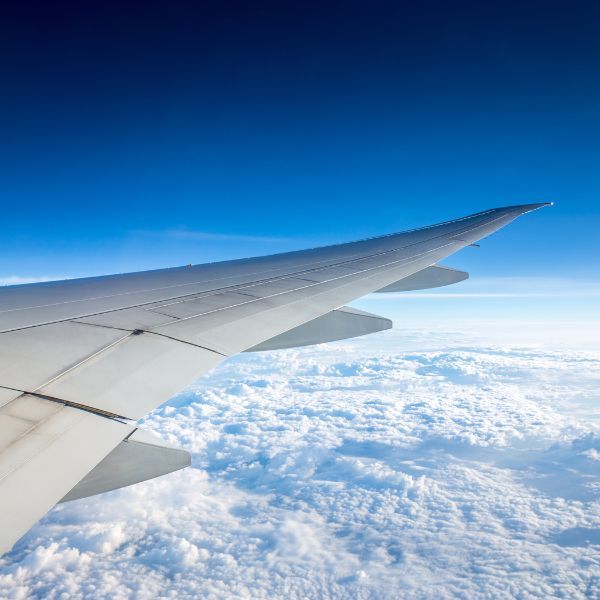 wing of a plane