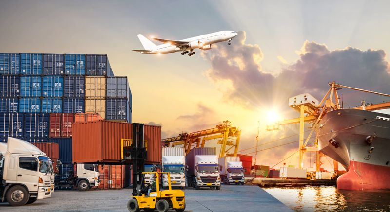 image of various shipping methods