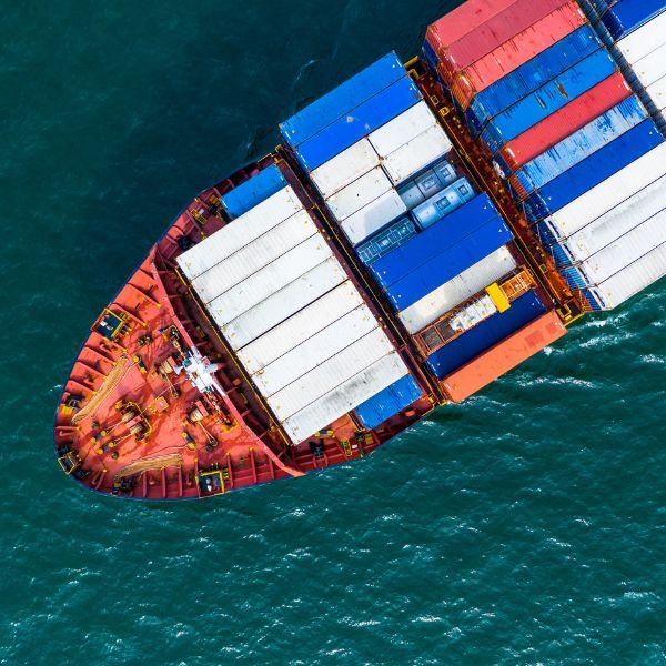 cargo ship on the water with cargo cargo ship on the water with cargo