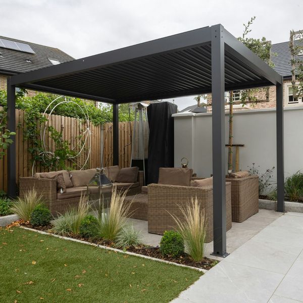 black aluminum pergola black aluminum pergola