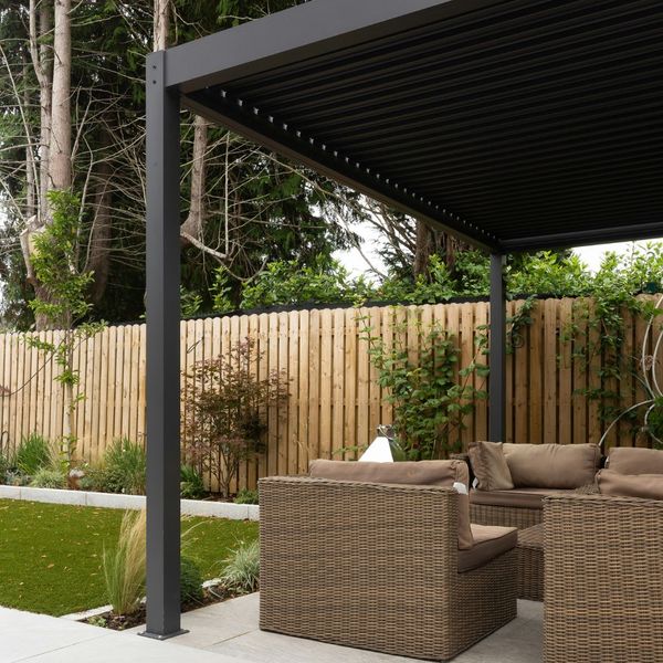 black aluminum pergola black aluminum pergola