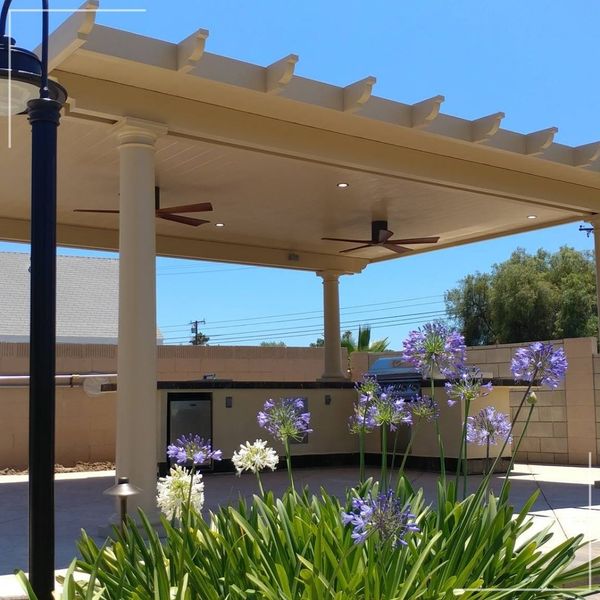 beautiful pergola