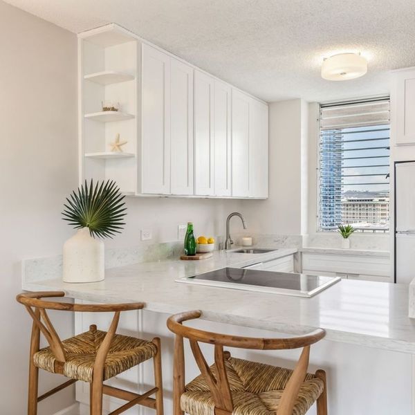 new pre-fab kitchen cabinets