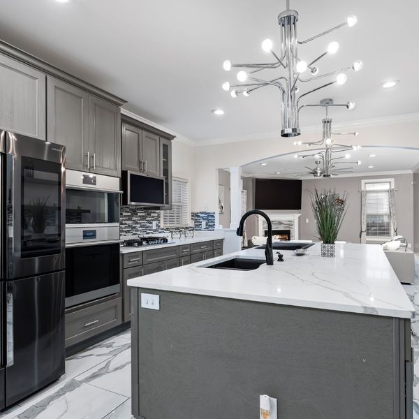 kitchen after renovation