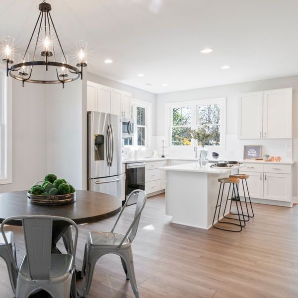 newly remodeled kitchen