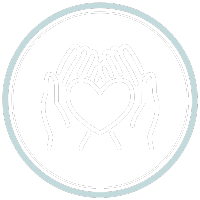 hands holding a heart icon hands holding a heart icon