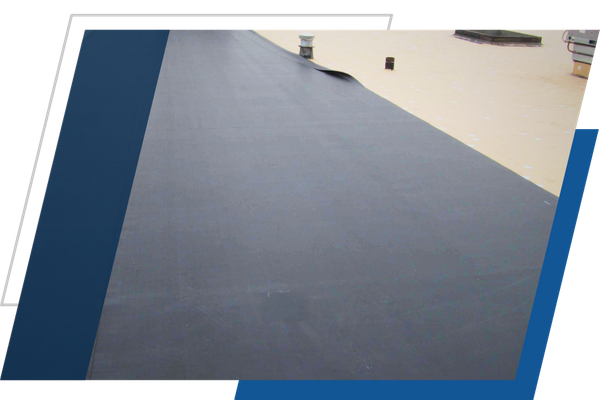 EPDM Rubber material installed