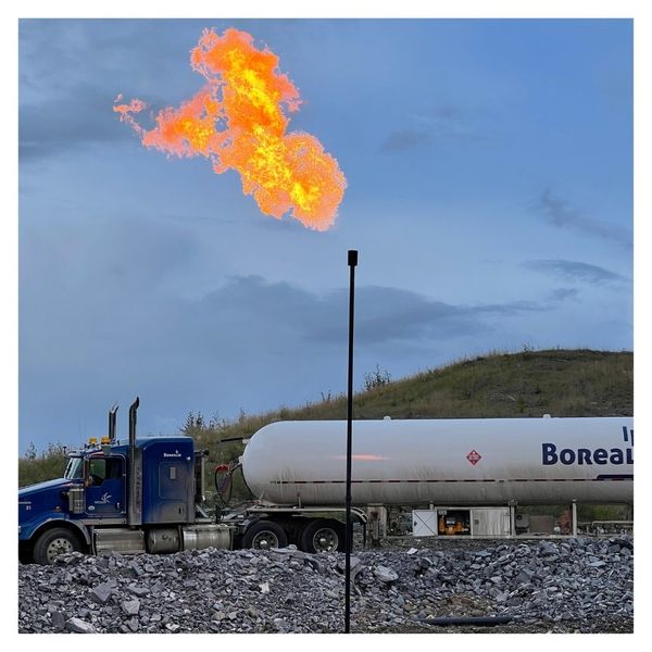 Borealis propane equipment