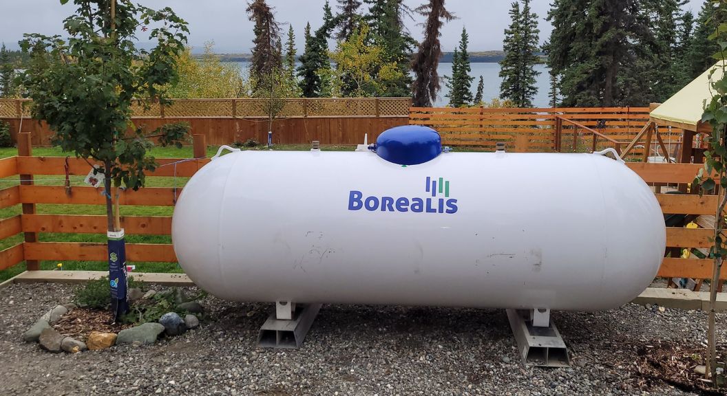 Borealis propane equipment