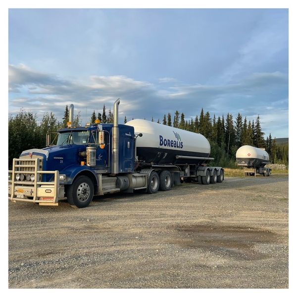 Borealis propane equipment