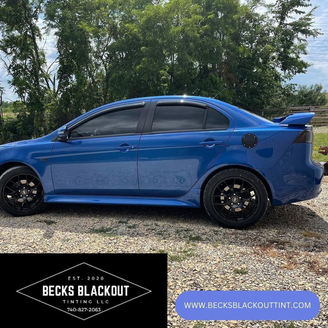 rear window blackout tinting