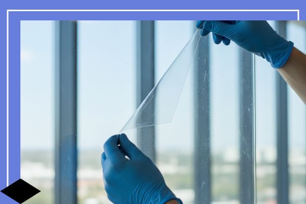 applying film to window