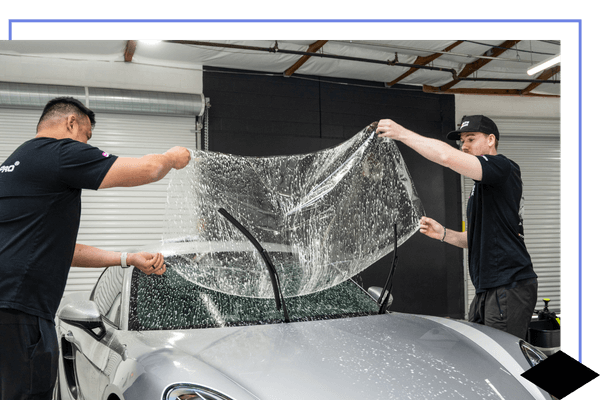 windshield skin application