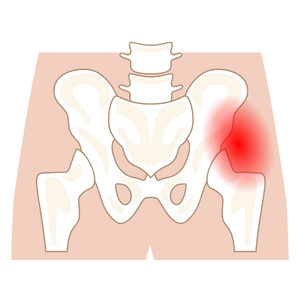 hip pain icon
