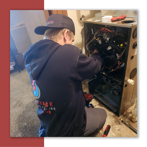 Installing a furnace 