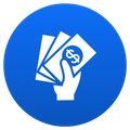 A circular blue icon with a white hand holding up several bills with a dollar sign on them, symbolizing saving money or avoiding costly damage. A circular blue icon with a white hand holding up several bills with a dollar sign on them, symbolizing saving money or avoiding costly damage.