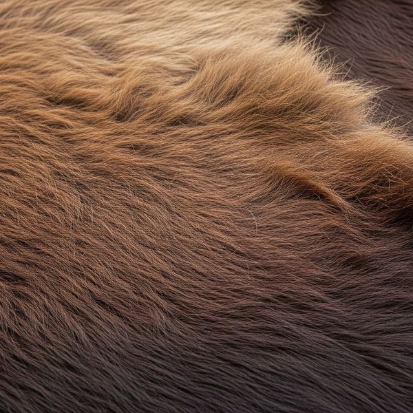close up of buffalo hide close up of buffalo hide