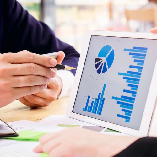 analyzing a chart