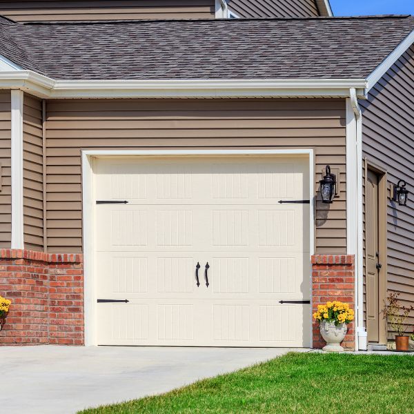 aesthetic and functional garage door