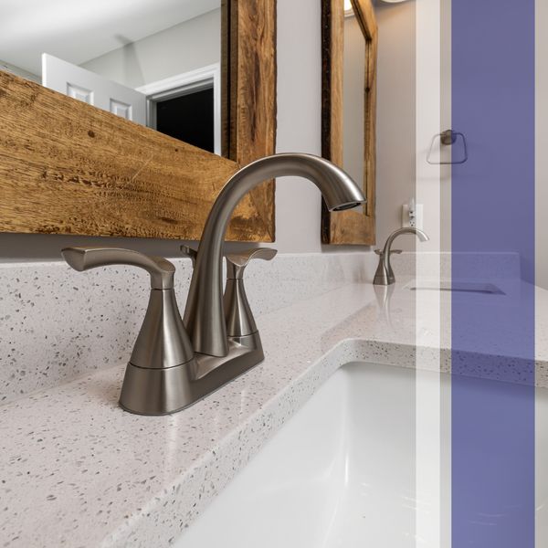 image of a bathroom faucet