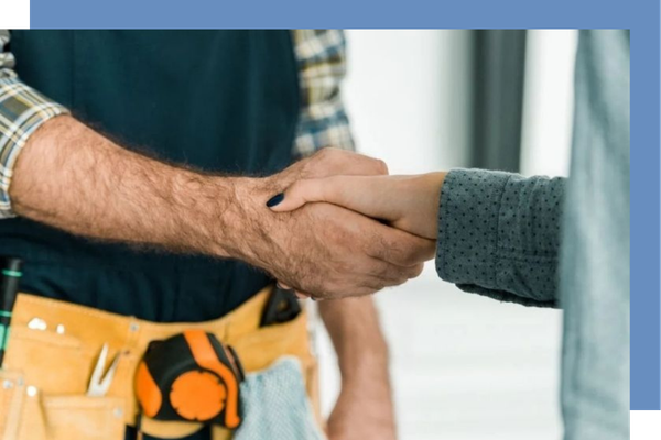 people shaking hands