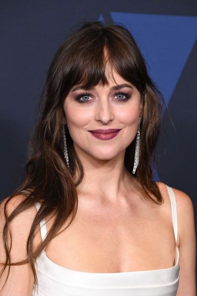 Dakota Johnson Softened Blunt Bangs