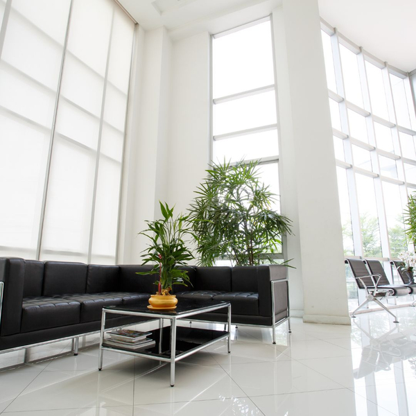 lobby area of a business lobby area of a business