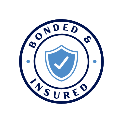 BONDED AND INSURED badge