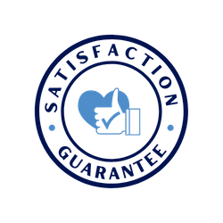 SATISFACTION GUARANTEE badge