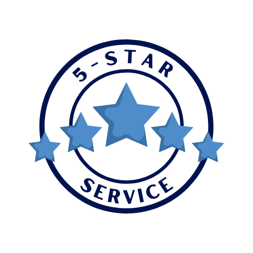 5-STAR SERVICE badge