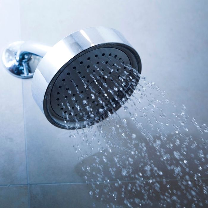 shower with running water shower with running water