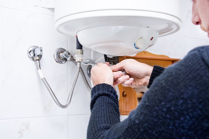 fixing water heater