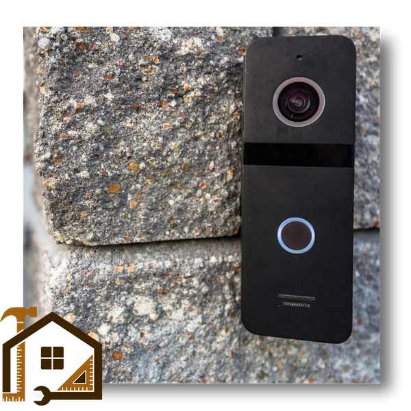 smart doorbell and camera installed on home exterior
