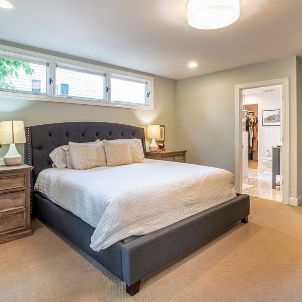 clean bedroom