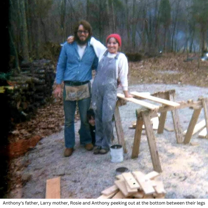 Anthony's father, Larry mother, Rosie and anthony peeking out at the bottom between their legs (1).png