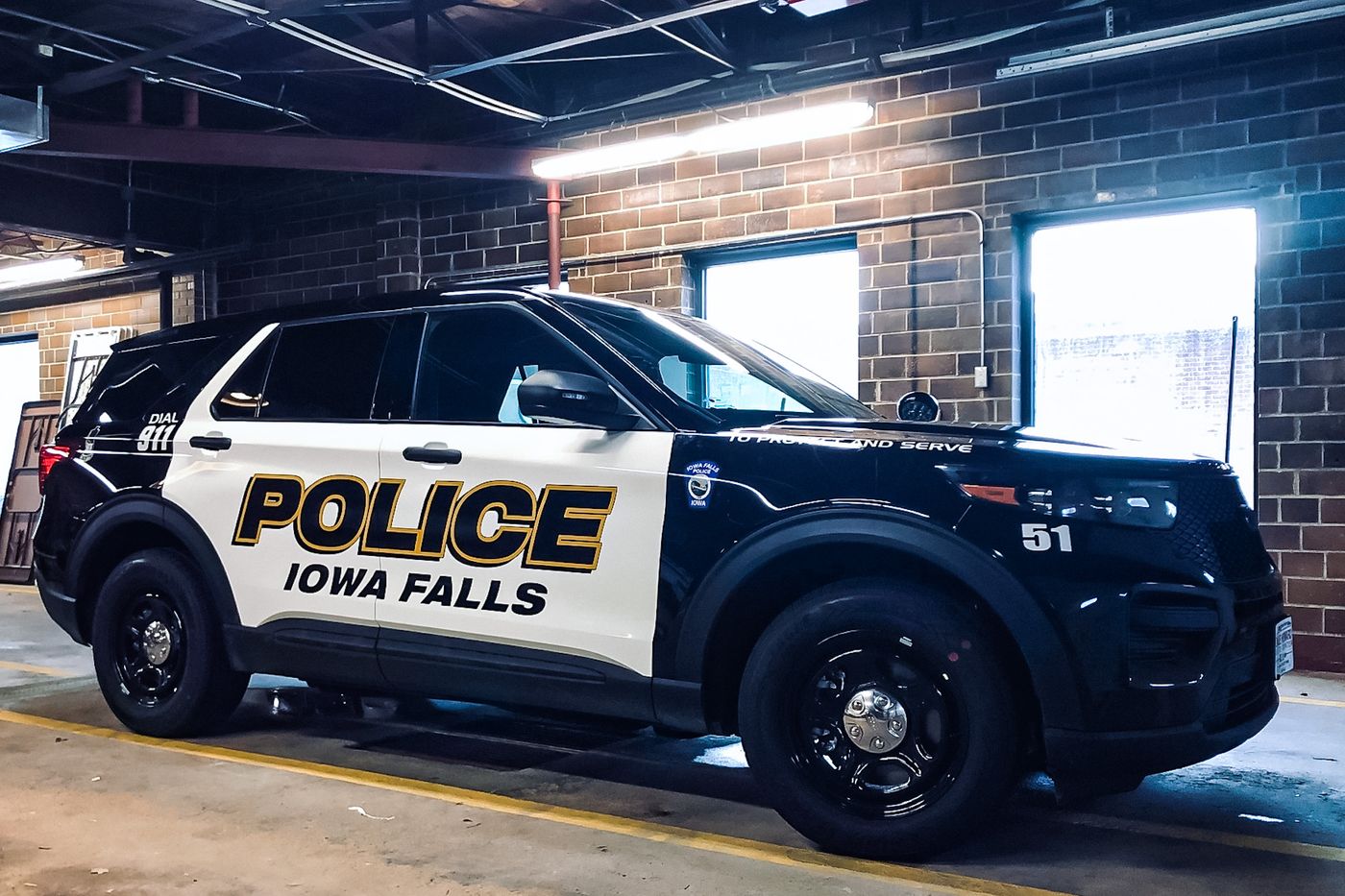 Emergency vehicle wrap, emergency vehicle graphics, police car wrap, police car graphics,  fleet wraps, fleet graphics, Ames Iowa, Central Iowa