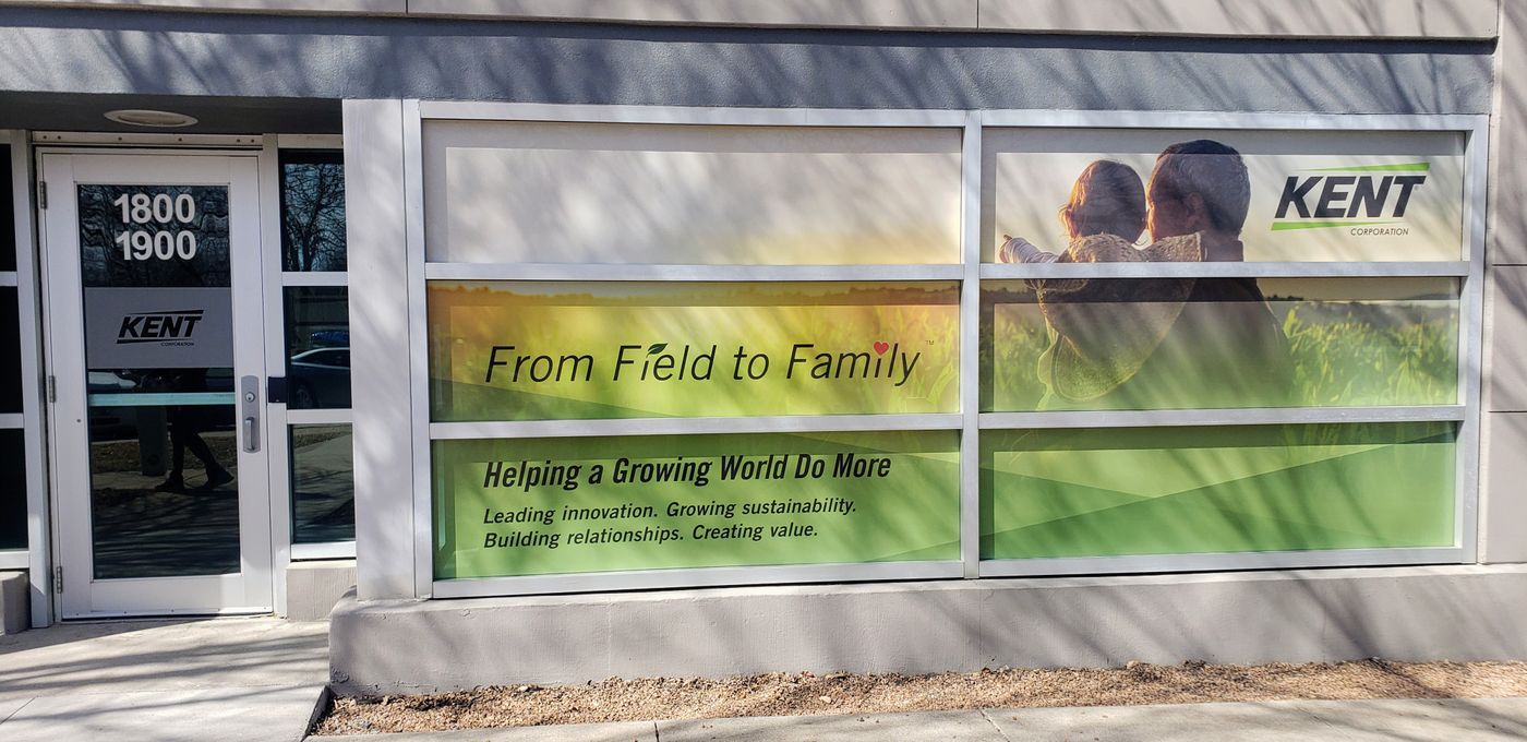 Window graphics, wall graphics, wall wrap, Ames Iowa, Central Iowa