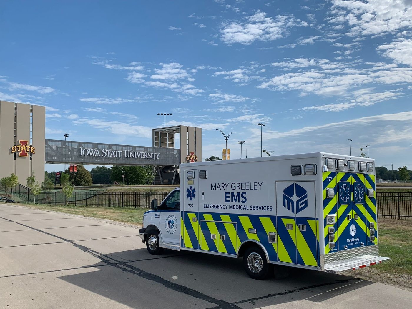 Emergency vehicle wrap, emergency vehicle graphics, ambulance wrap ambulance graphics,  fleet wraps, fleet graphics, Ames Iowa, Central Iowa