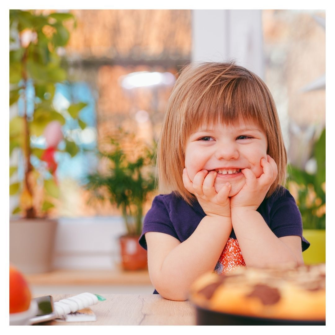 child smiling