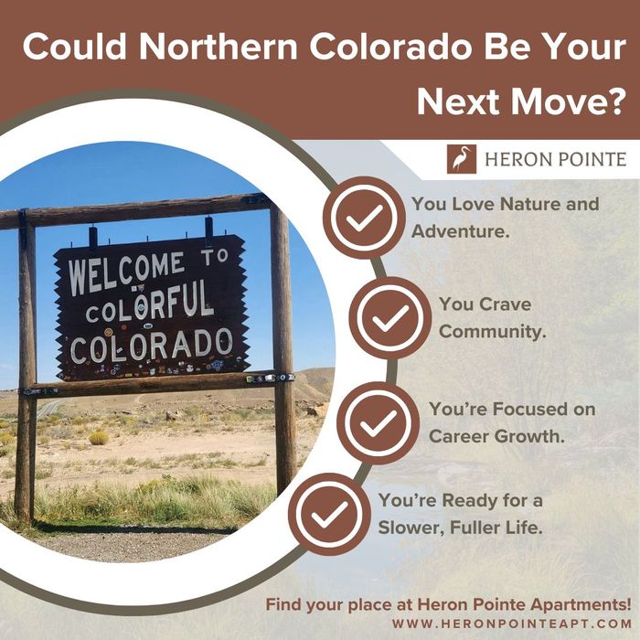 infographic that lists reasons why Northern Colorado living could be a good choice infographic that lists reasons why Northern Colorado living could be a good choice